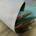 thumbnail image 5 of Ambesonne Farm House Place Mats Set of 4, Chinese Wood Canal, Standard Size, Multicolor, 5 of 6