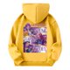 thumbnail image 5 of Moonsky Sudadera con capucha y cordón HUNTRX, estampado de grupo de chicas coreanas, jersey corto, suave y cómodo, top de manga larga para primavera y otoño. Morado 110, 5 of 5