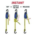 thumbnail image 2 of Tie Boss - 3/8" Tie Down - Green Body, 2 of 2