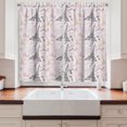 thumbnail image 2 of Ambesonne Paris Kitchen Curtains, Nostalgic Sketch Words, 55"x39", Multicolor, 2 of 3