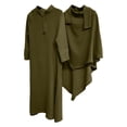 thumbnail image 3 of Ticikt Chiffon layered Open Abaya Dubai Kaftan Cardigan Abayas Dresses For Girls Casual Robe Islam Clothing, 3 of 6