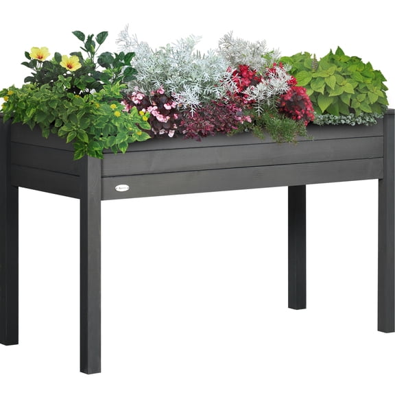 48.25" L Raised Garden Bed / Reduces Back and Knee Strain / Patio and Balcony Planting