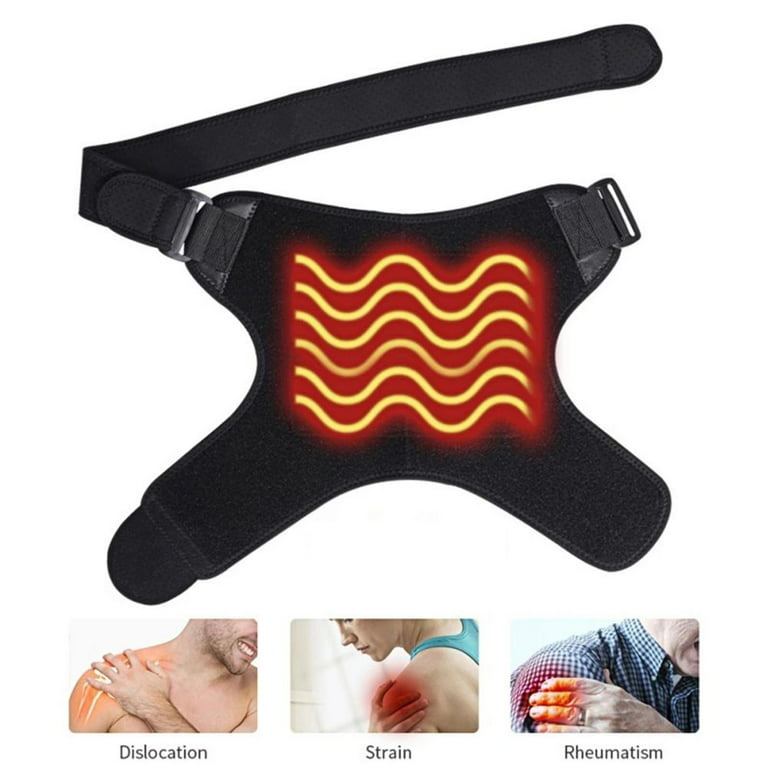 Dropship Electric Shoulder Massager Heating Pad Vibration Massage Support  Belt Arthritis Pain Relief Shoulder Thermal Physiotherapy Brace to Sell  Online at a Lower Price