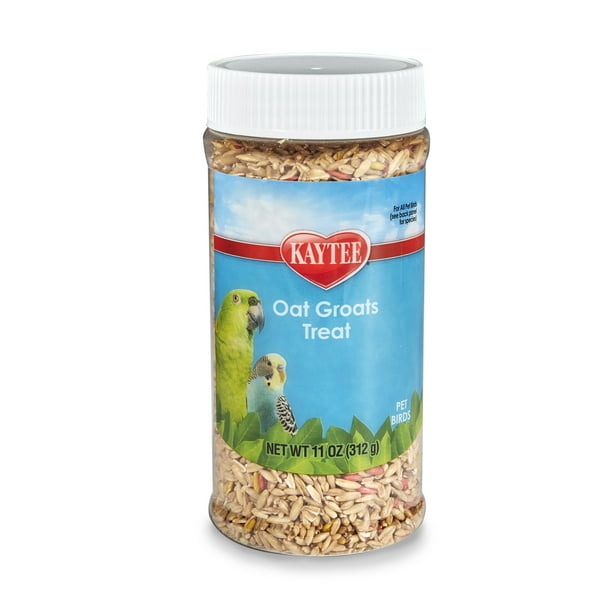 Kaytee Oat Groats Treat Jar All Pet Birds 11 oz
