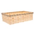 thumbnail image 4 of Yongwei Bamboo Basket Household Dried Fruit Bread Basket Bamboo Weaving Basket, 4 of 10
