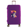 thumbnail image 1 of Travel Luggage Cover Baggage Suitcase Protector Washable Reusable Dustproof Scratch-proof Suitcase Cover Astronaut Print Pattern 8astronaut letterR S, 1 of 6