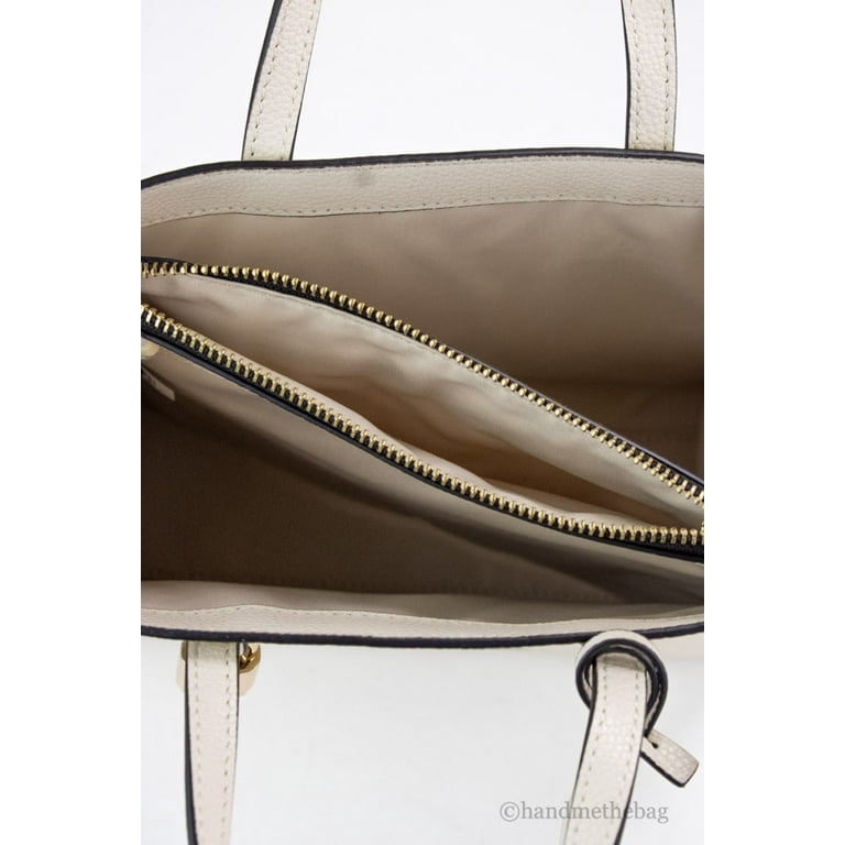 Marc Jacobs X Peanuts Grind Small Ivory Pebble Leather Tote