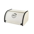 thumbnail image 3 of AMLESO Bread Box Decorative Organizer Boxes for Countertop Restaurant Home Dessert Shop S White, 3 of 8
