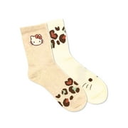 Hello Kitty Women's Mid-Crew Socks, 2-Pack, Size 4-10