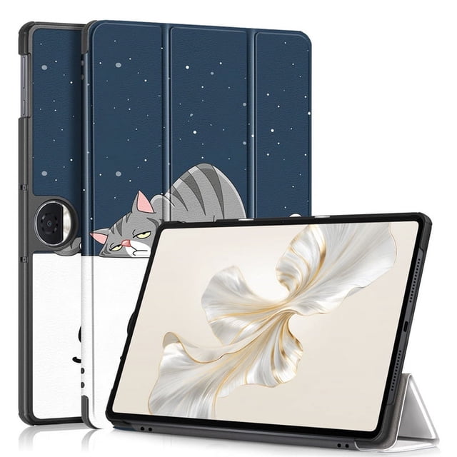 Case Étui pour Honor Pad 9 Tablettes 12,1 Pouces Trifold Magnétique en Cuir Support Rigide Housse de Tablette pour Funda Huawei Honor Pad 9 Étui LM Honor Pad 9 12,1 Pouces