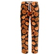 thumbnail image 5 of Trgacdwlo Mens Halloween Pajama Pants Funny Pumpkin Ghost Fall Mens Sleep Pants Spooky Season Holiday Elastic Waist Mens Pajama Bottoms, 5 of 5