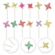 thumbnail image 2 of 24pcs Molino de viento Tapa de pluging Toppers Interesantes Adornos Torta Magdalena Topper, 2 of 7
