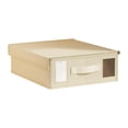 thumbnail image 4 of Organizador de sábanas, organizador de ropa de cama, transpirable, multiusos, a prueba de polvo, almacenamiento de sábanas para toallas, sábanas Queen Beige, 4 of 8