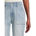 thumbnail image 6 of Time and Tru Women's High Rise Denim Utility Bermuda Short, 6 of 6