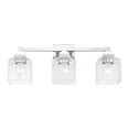 thumbnail image 2 of 16773-05 Livex Lighting Aragon - 3 Light Bath Vanity In Architectural Style-9.5 Inches Tall and 23 Inches Wide-Polished Chrome Finish, 2 of 12