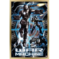 Marvel Cinematic Universe - Iron Man 2 - War Machine Wall Poster, 14.725" x 22.375", Framed