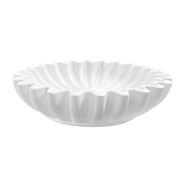 Cuenco decorativo para sala de estar, frutero, recipiente multiusos para guardar joyas y llaves.
