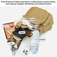 thumbnail image 3 of Harlier Large Sling Backpack Bag, Crossbody Shoulder Bag Travel Hiking Daypack Chest Bag with Front Square Pocket & USB Charging Port (Red), 3 of 8