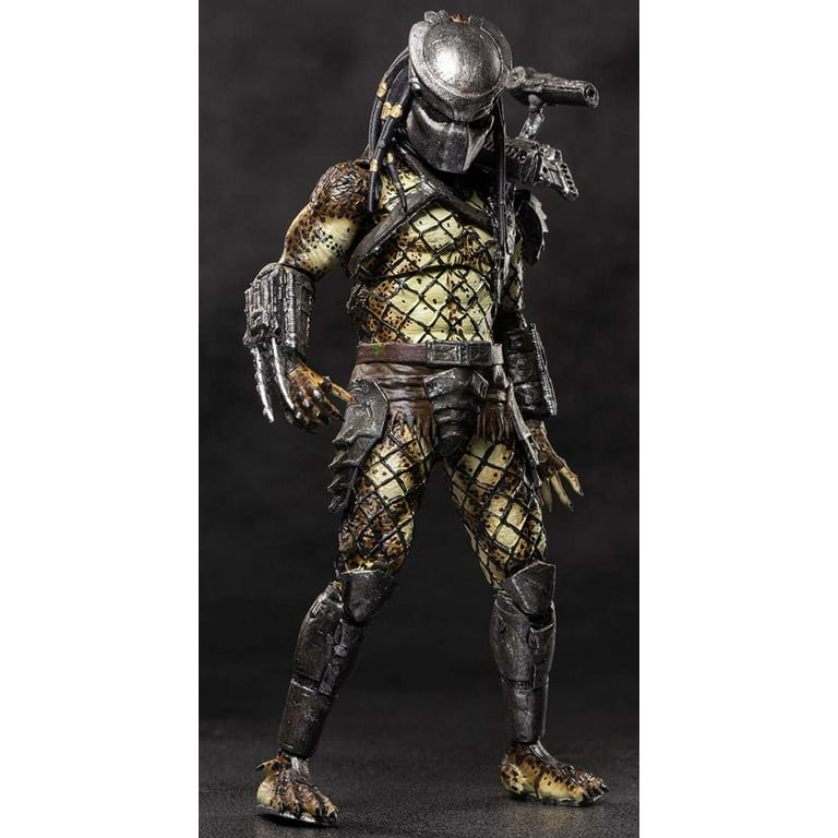 PREDATOR フィギュア シルバー ブラック Predator (2018) Deluxe Armored Assassin 7” Scale Action Figure