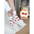 thumbnail image 5 of Fuzzy Socks for Women, Warm Cozy Fluffy Thick Plush Sleeping Slipper Socks Stocking Stuffer Gifts, 5 of 6