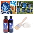 thumbnail image 3 of Kit de sensibilización fotográfica de cianotipo Jacquard con paleta de pinceles 100 ml, 3 of 9