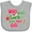 AC-Heather Grey, variant on Inktastic Who Needs Santa when I Have Gigi Boys or Girls Baby Bib