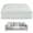 White1, variant on Spring & Memory Foam Couch Cushion Replacement, 22"x22"x6" Sofa Cushion, Washable Cover, Non-Sagging Sofa Support for Sagging Cushions, White