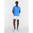 thumbnail image 2 of Athletic Works Men's Reflective Print Soccer Style Performance Shirt, Sizes XS-3XL, 2 of 6