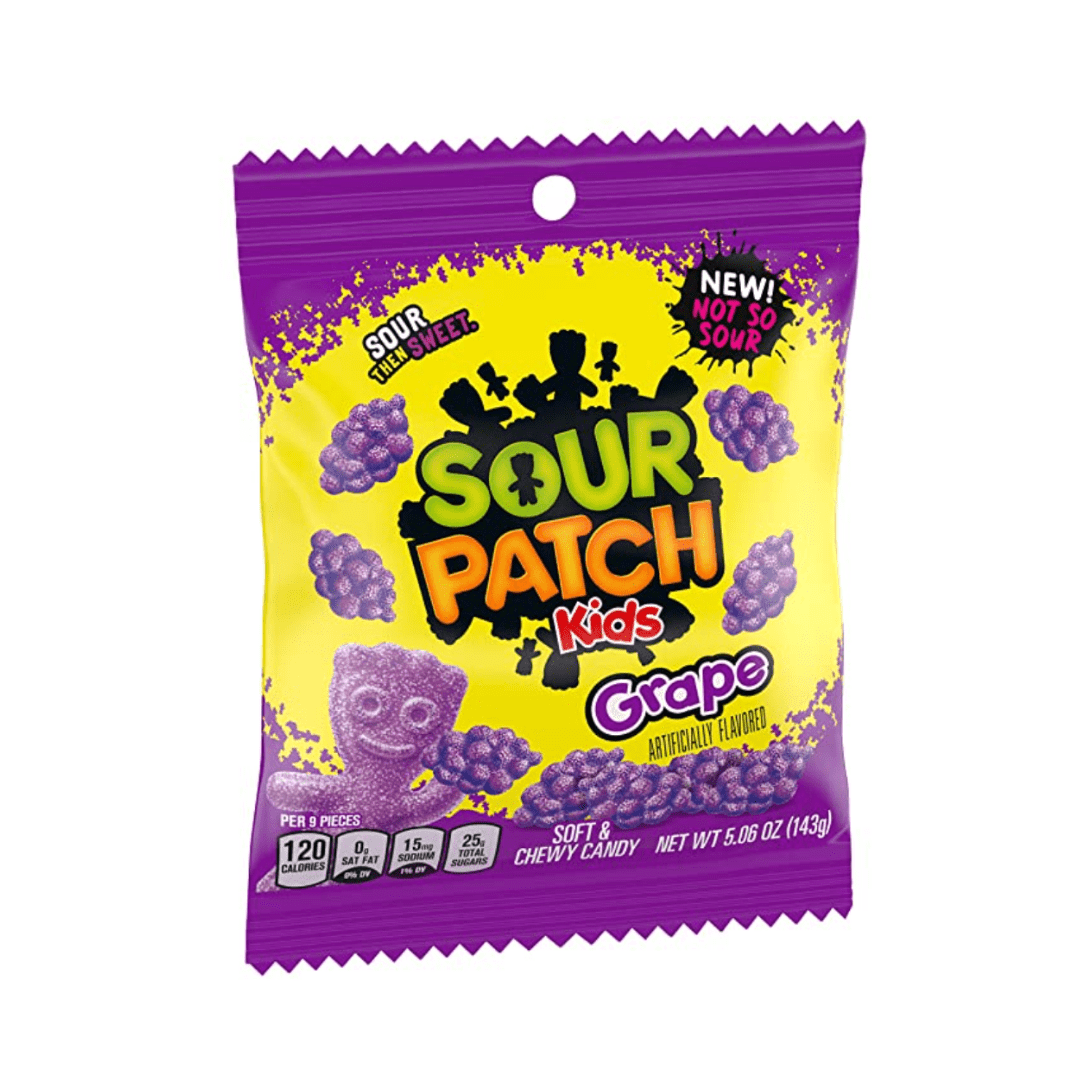 Sour Patch Kids Not So Sour Grape 5.06 oz. Bag