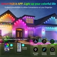thumbnail image 2 of Cadena de luces RGB permanentes para exteriores Logriw 152 m IP67, 2 of 8
