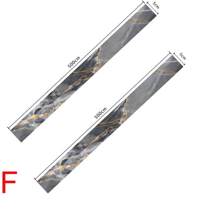 CAROOTU Self Adhesive Wall Seam Line Sticker Waterproof Floor Crevice Line Sticker Decoration Tape