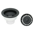 thumbnail image 3 of Premier Copper Products  3.5 in. Kitchen Prep Bar Basket Strainer Drain, Polished Brass, 3 of 7