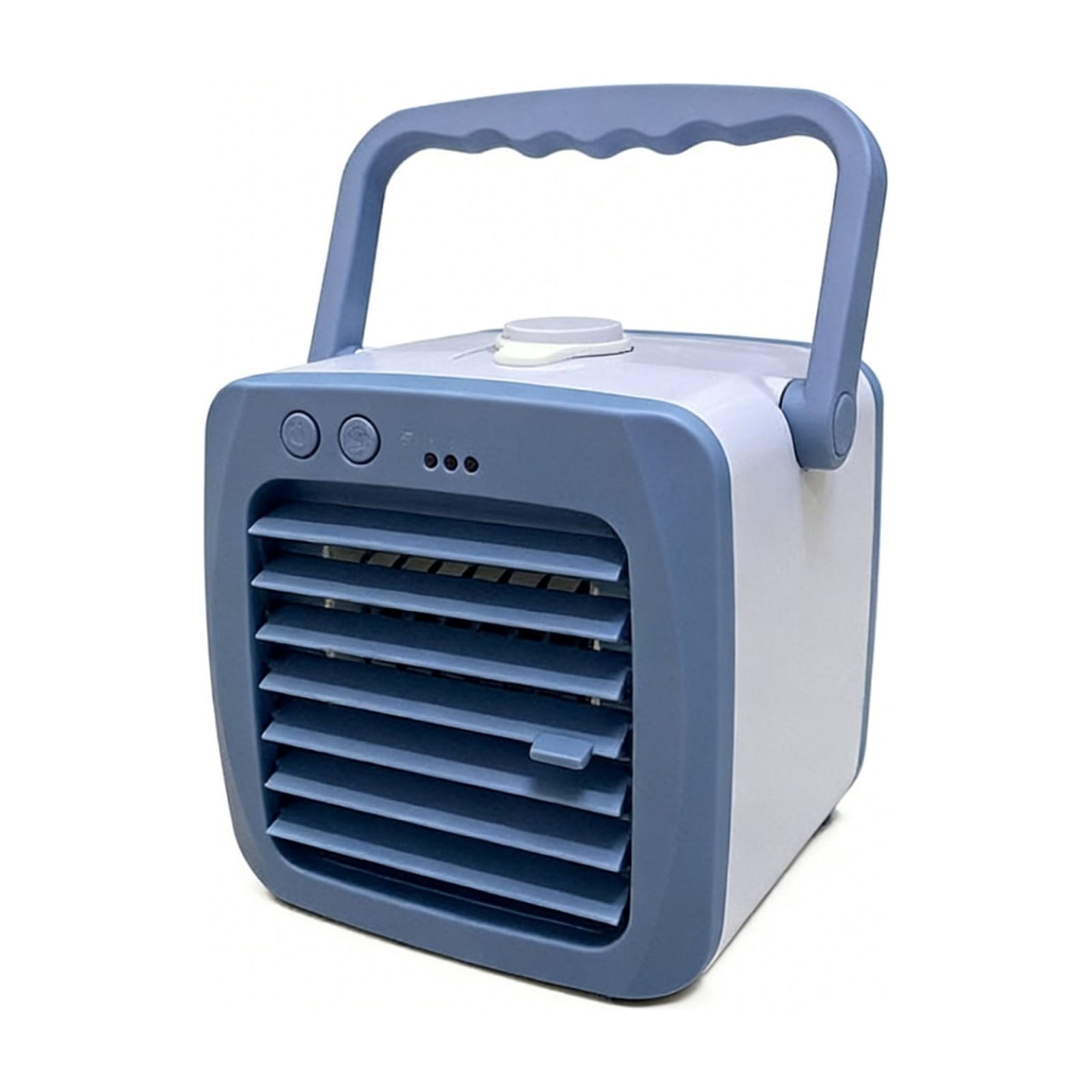 Portable Evaporative Air Cooler Fan, Water Tank Cooling Air Conditioner, Compact Desktop Cooling Device For Home Office Camping Use