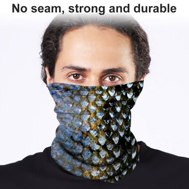 Outdoor Riding Neck Gaiter Sun UV Protection Bandana Headwear Windproof Breathable Sports Face Scarf S21