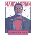 thumbnail image 2 of Junior's Star Wars: The Mandalorian Karga Your Only Hope  Graphic Tee White 2X Large, 2 of 3