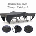 thumbnail image 4 of Housse de Table de Ping-Pong Extérieure Imperméable - Anti-Poussière, Légère et Anti-Goutte. Noir -HK731, 4 of 5