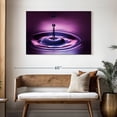 thumbnail image 3 of Elephant Stock Dark Metallic Red Wall Art - Horizontal Canvas Wall Art - Living Room Wall Decor - Nature Canvas - Purple And Blue Decor By Heidi Westum - 45" x 30", 3 of 8