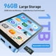 thumbnail image 3 of Reproductor MP3 AGPTEK T08X 4" Bluetooth WiFi 96GB Android 14, 3 of 8