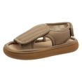 thumbnail image 2 of Sandalias diabéticas unisex zapatos para mujeres (caqui 48-49), 2 of 9