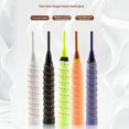 thumbnail image 4 of Badminton Racket Overgrips, 5-Pack Anti-Slip PU Sweat Absorbent Tennis Grip Tape, High-Density Moisture-Wicking Handle Wrap for Racquetball & Squash, Assorted Colors, 4 of 8