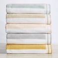 thumbnail image 6 of 100% Cotton Cabana Stripe Oversized 4 Pack Beach & Pool Towel (4 Pack- 35" x 70", Light Blue), 6 of 6