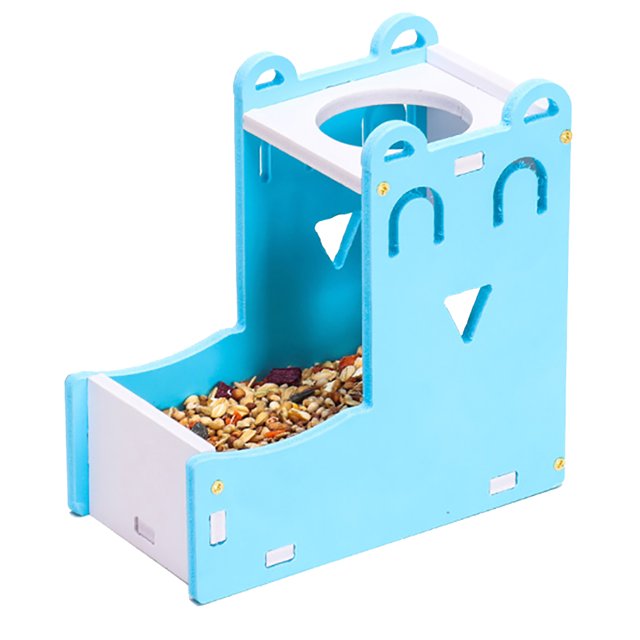 Hamster Distributeur d'Eau pour Visage Souriant Distributeur Automatique de Nourriture pour Hamster