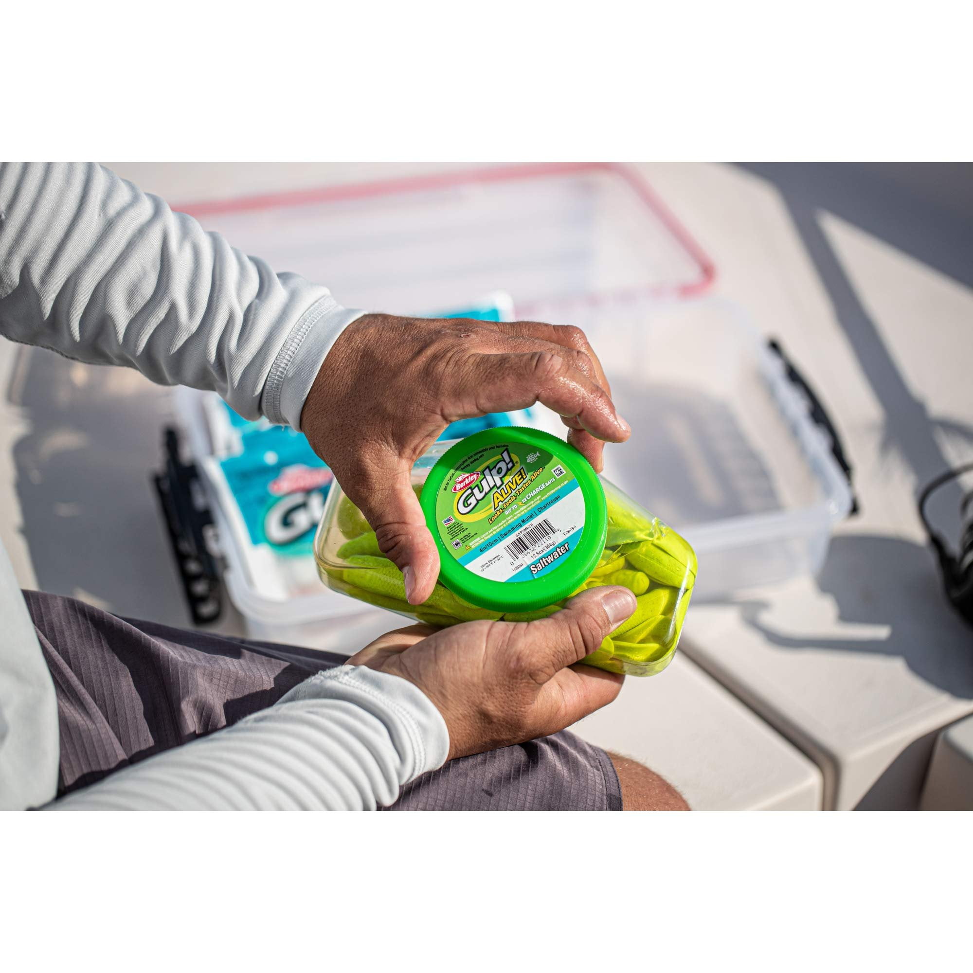 Berkley Gulp! Alive! Saltwater Swimming Mullet Soft Bait