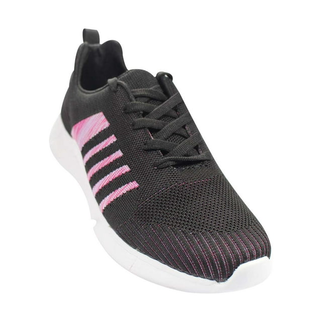 TENIS CASUAL LEON MUJER NEGRO TEJIDO 9178 LEON 9178p
