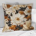 thumbnail image 2 of Designart "Natural Boho Poppy Blossom III" Floral Printed Throw Pillow, 2 of 5