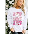 thumbnail image 3 of Casual and Festive Drop Shoulder Sweatshirt for Holiday Season - Beige | [ZhiHiMeRi] | (US 8-10)M, 3 of 11
