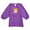 B3 Purple, variant on Girls T Shirts Kids Art Smock Apron With Pocket Artist Painting Aprons Smocks With Long Sleeve Tshirts(4 Years-8 Years)