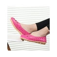 thumbnail image 4 of Difumos Shoes for Women Breathable Hollow Out Loafers Ladies Lightweight Flat Nurse Nonslip Slip On Flats Pink 4.5, 4 of 9