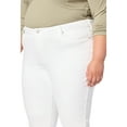 thumbnail image 5 of Levi Strauss Signature Women's and Women's Plus Mid Rise Capri Jeans, Sizes 2-28, 5 of 6