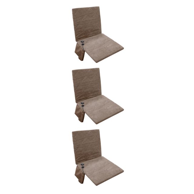 ZheElen Multi-functional Portable Heated Seat Cushion For Comfort For All khaki 3Set